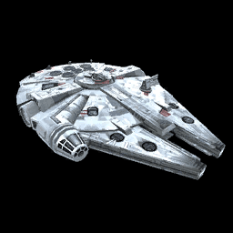 Rey's Millennium Falcon